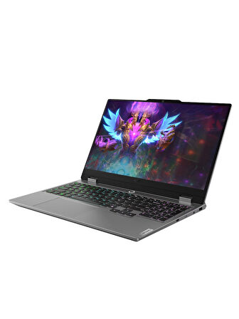 Lenovo LOQ AI R5 8645HS 96GB 2TB SSD RTX4050/6GB 105W FHD 15.6" W11P Gaming Laptop & PER4 ÇANTA