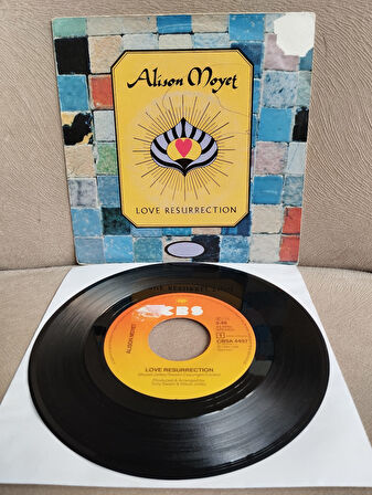 Alison Moyet – Love Resurrection - 1984 Hollanda Basım 45 lik Plak