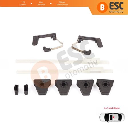 Mercedes CLA A C E Class W177 W176 W205 C207 C117 İçin Sunroof Kızak Tamir Seti