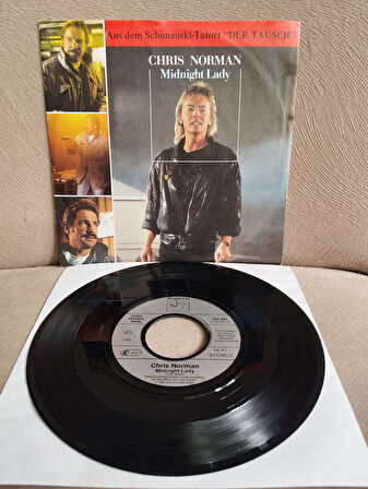 Chris Norman – Midnight Lady -  1986  Almanya Basım 45 lik Plak