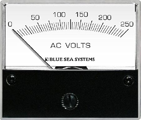 AC Voltmetre 60x71 mm 0-250V %3 Hassasiyet