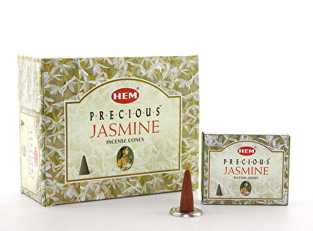 Precious Jasmine Aromalı Konik Tütsü