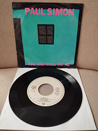 PAUL SIMON - YOU CAN CALL ME ALL - 1986 ALMANYA BASIM 45 LİK PLAK