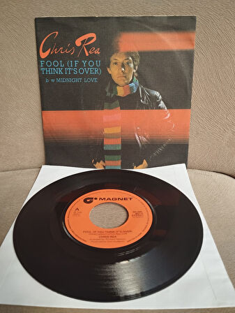 Chris Rea ‎– Fool (If You Think It’s Over) - 1978  Hollanda Basım 45 lik Plak