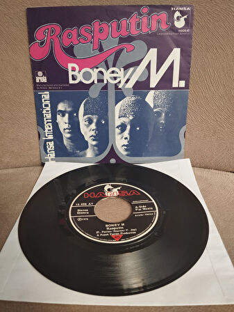 Boney M. – Rasputin  - 1978  Hollanda Basım 45 lik Plak