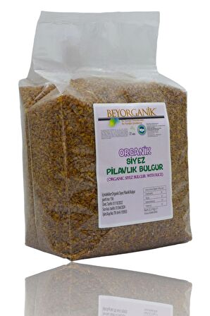 Organik Siyez Pilavlık Bulgur 2,5kg