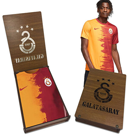 Galatasaray Orjinal Yeni Sezon Forması Özel Ahşap Kutulu