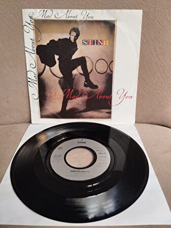 Sting – Mad About You  - 1991  Almanya Basım 45 lik Plak
