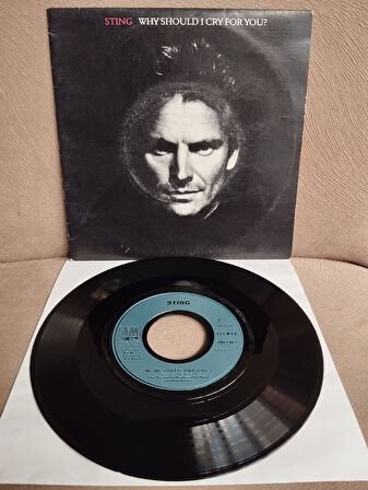 Sting – Why Should I Cry For You? - 1991  Fransa Basım 45 lik Plak