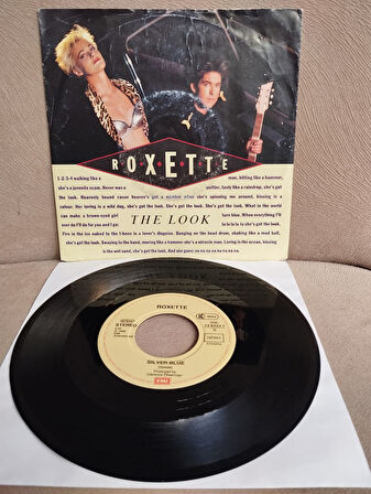 Roxette – The Look  - 1989  Avrupa Basım 45 lik Plak