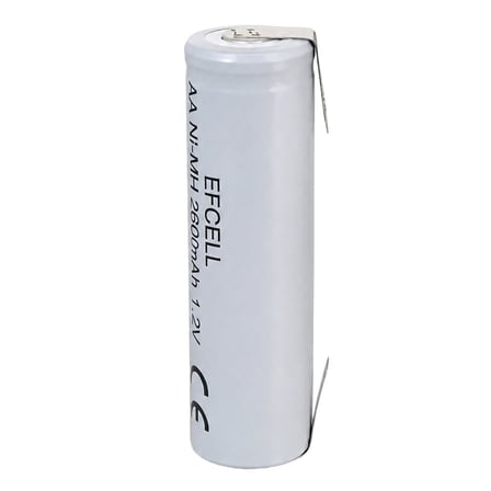 Efcell 1.2V 800Mah Ni-MH Düz Kafa Puntalı Şarj Edilebilir AA Kalem Pil