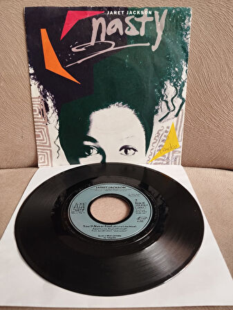 Janet Jackson – Nasty  - 1986  Avrupa Basım 45 lik Plak