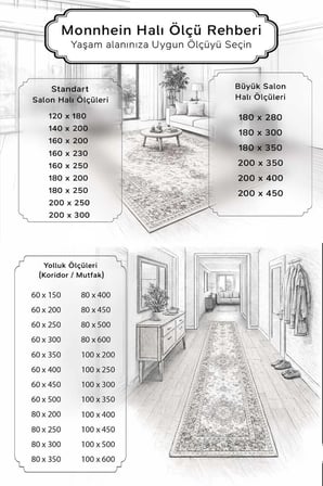 Yıkanabilir Kaymaz Taban Dijital Baskılı Halı ve Yolluk – Leke Tutmaz Salon & Mutfak Halısı