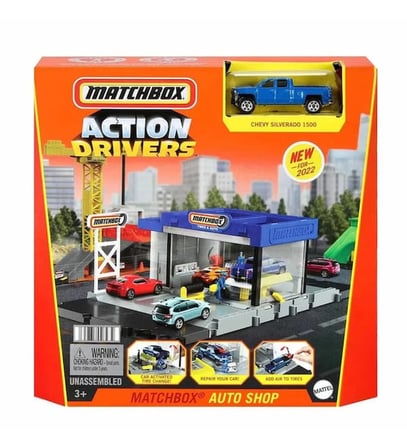 MATCHBOX Aksiyon Sürücüleri Oyun Seti GVY82 