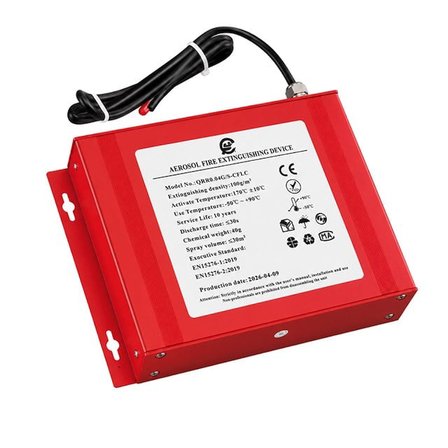 Powermaster QRR0.1GW/S-CFLC S-Tipi Otomatik Aerosol Yangın Söndürücü