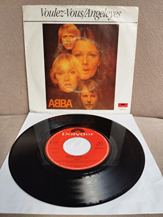 ABBA – Voulez-Vous / Angeleyes - 1979  Hollanda Basım 45 lik Plak