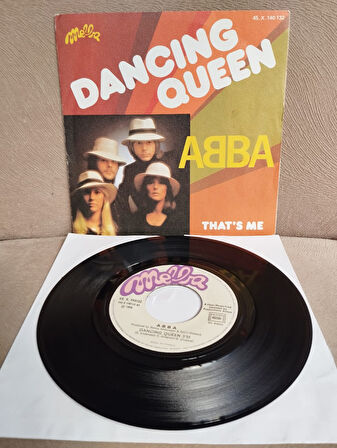 ABBA – Dancing Queen - 1976  Fransa Basım 45 lik Plak