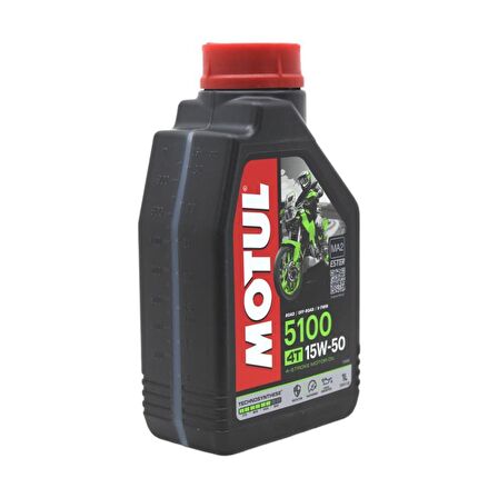 Motul 5100 15W-50 4T 1 Lt 4 Zamanlı Motosiklet Motor Yağı