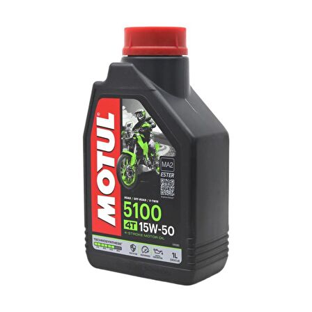 Motul 5100 15W-50 4T 1 Lt 4 Zamanlı Motosiklet Motor Yağı