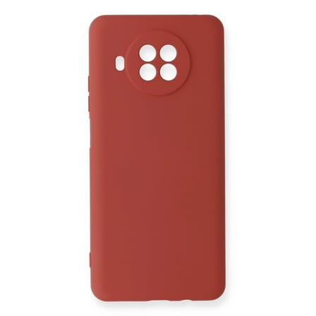 Xiaomi Mi 10t Lite Kılıf Nano İçi Kadife Silikon - Kiremit