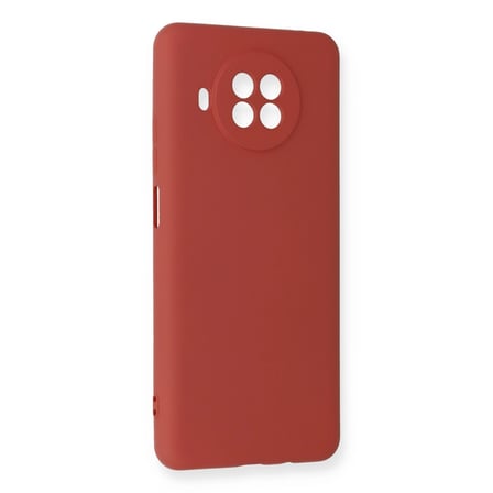 Xiaomi Mi 10t Lite Kılıf Nano İçi Kadife Silikon - Kiremit