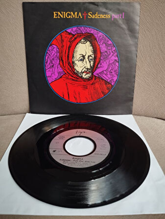 ENIGMA - SADENESS PART I - 1990 FRANSA  BASIM  45 LİK PLAK