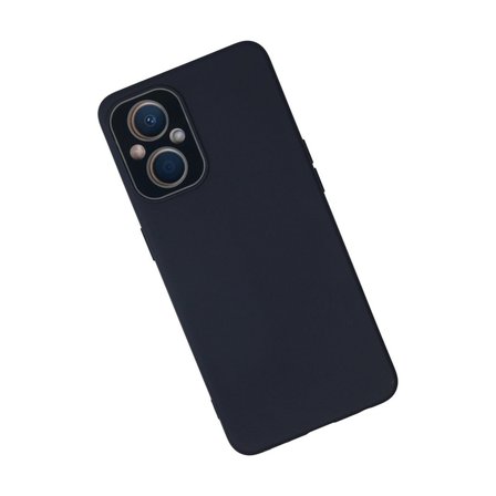 Oppo Reno 7 Lite Kılıf Lansman Glass Kapak - Lacivert