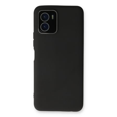 Vivo Y15s Kılıf Lansman Glass Kapak - Siyah