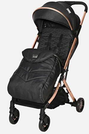 Lorelli Myla Plus Kabin Boy Bebek Arabası - Black