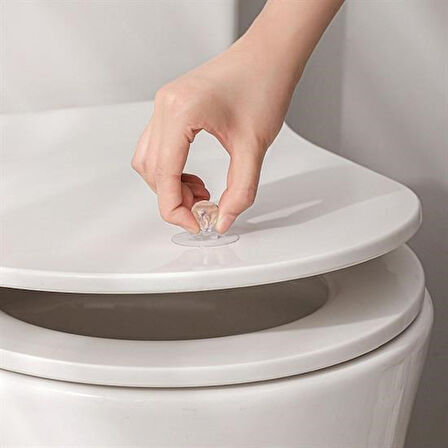 CELİK AVM® 2 Adet Kristal Kendiliğinden Güçlü Yapışkanlı Kulp Askısı Tutma Kolu