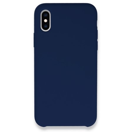 Apple İphone Xs Max Kılıf Lansman Legant Silikon - Lacivert