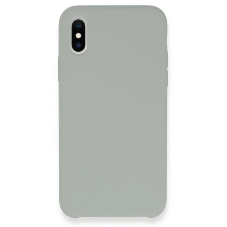 Apple İphone Xs Max Kılıf Lansman Legant Silikon - Açık Gri