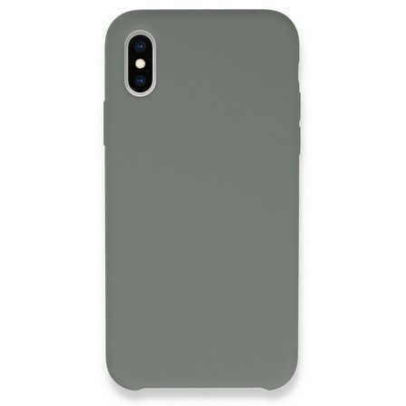 Apple İphone Xs Max Kılıf Lansman Legant Silikon - Gri