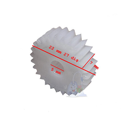 FAKİR VİENTA BLENDER  HAZNE KAPAK ÜST KÜÇÜK MİL DİŞLİSİ
