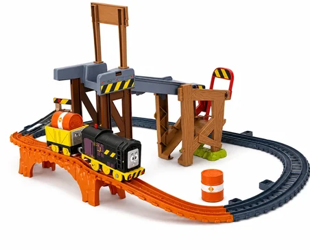 Thomas & Friends Diesel’in Yükleme ve Boşaltma İnşaat Seti