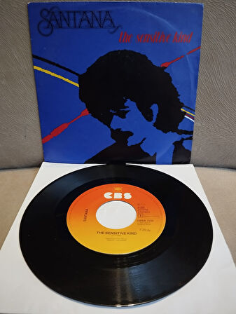 SANTANA – The Sensitive Kind - 1981 Hollanda Basım 45lik Plak