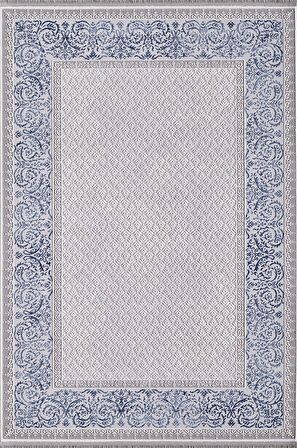 ARTEMİS HALI DİOR 09145A GRİ LACİVERT 160X230 