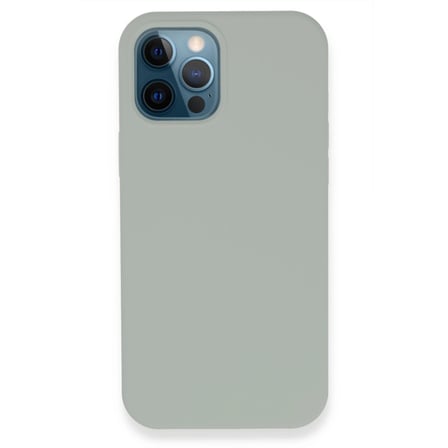 Apple İphone 12 Pro Kılıf Lansman Legant Silikon - Açık Gri