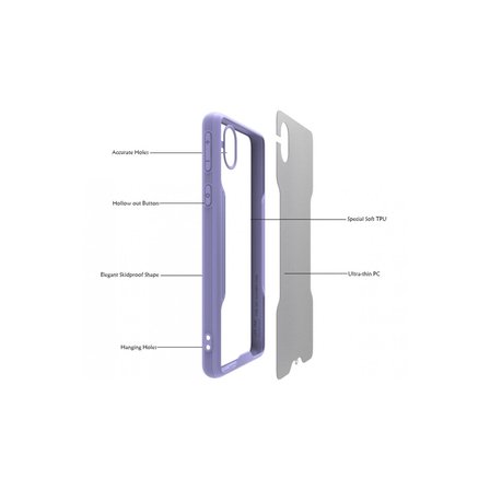 Samsung Galaxy A01 Core Kılıf Platin Silikon - Pembe