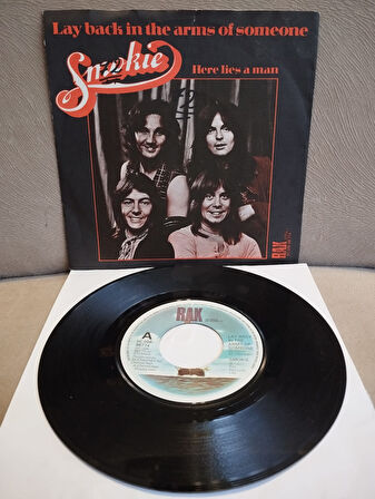 SMOKIE  – Lay Back In The Arms Of Someone - 1983 Hollanda Basım 45lik Plak