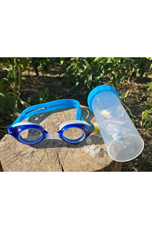 Numaralı Yapılabilir Yüzücü Gözlüğü Su Geçirmez & Ayarlanabilir Kayış