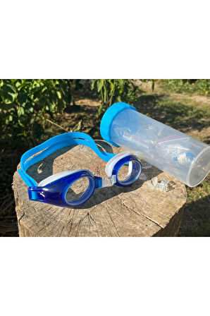 Numaralı Yapılabilir Yüzücü Gözlüğü Su Geçirmez & Ayarlanabilir Kayış