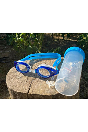Numaralı Yapılabilir Yüzücü Gözlüğü Su Geçirmez & Ayarlanabilir Kayış