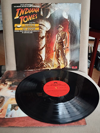 John Williams  – Indiana Jones And The Temple Of Doom (Soundtrack) - 1984 Almanya Basım 33 lük Plak