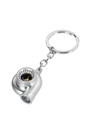 Erkek Gümüşrenk Anahtarlık - Turbo 395922