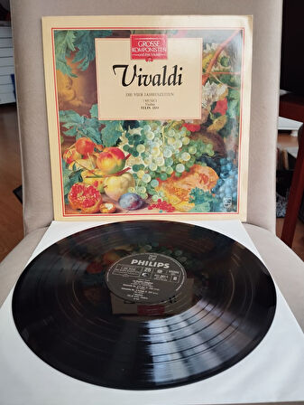 Vivaldi / I Musici / Felix Ayo – Die Vier Jahreszeiten (Dört Mevsim) - Hollanda Basım 33 lük Plak 