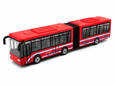 20 cm Körüklü Şehir Otobüsü Kırmızı