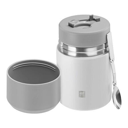 ZWILLING Thermo Yemek Kavanozu, 700 ml, paslanmaz çelik, Beyaz-Gri