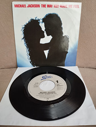 Michael Jackson The Way You Make Me Feel - 1987 Hollanda Basım 45 lik Plak