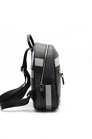 Silver Polo  Kadın  1063-39611 SIRT ÇANTASI M129 SİYAH-MAT SİYAH